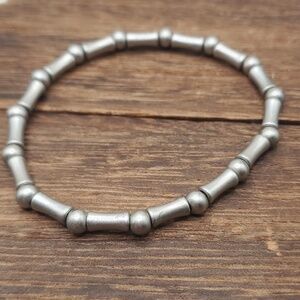 B2514 brutalist sterling‎ bracelet